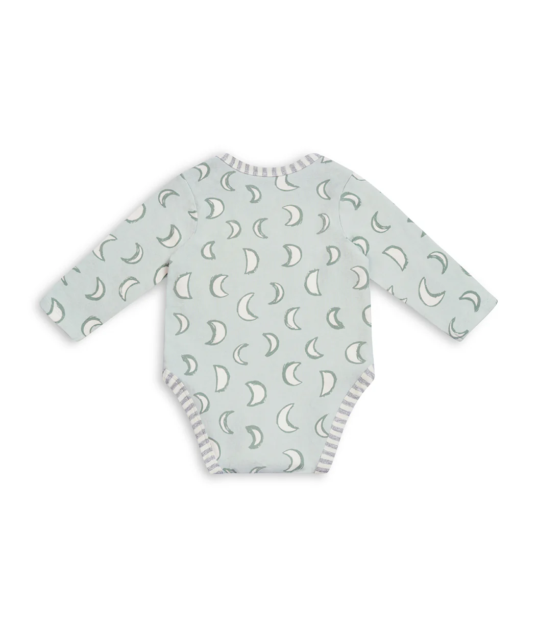 Bodysuit Long Sleeve Cotton Olive Eclipse - Image 5