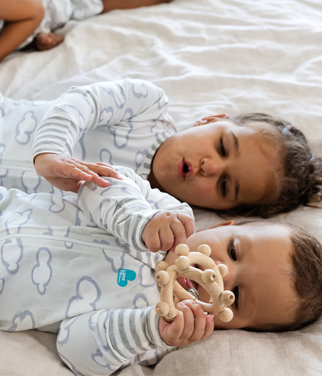 Footless Romper Cotton Grey Daydream - Image 7