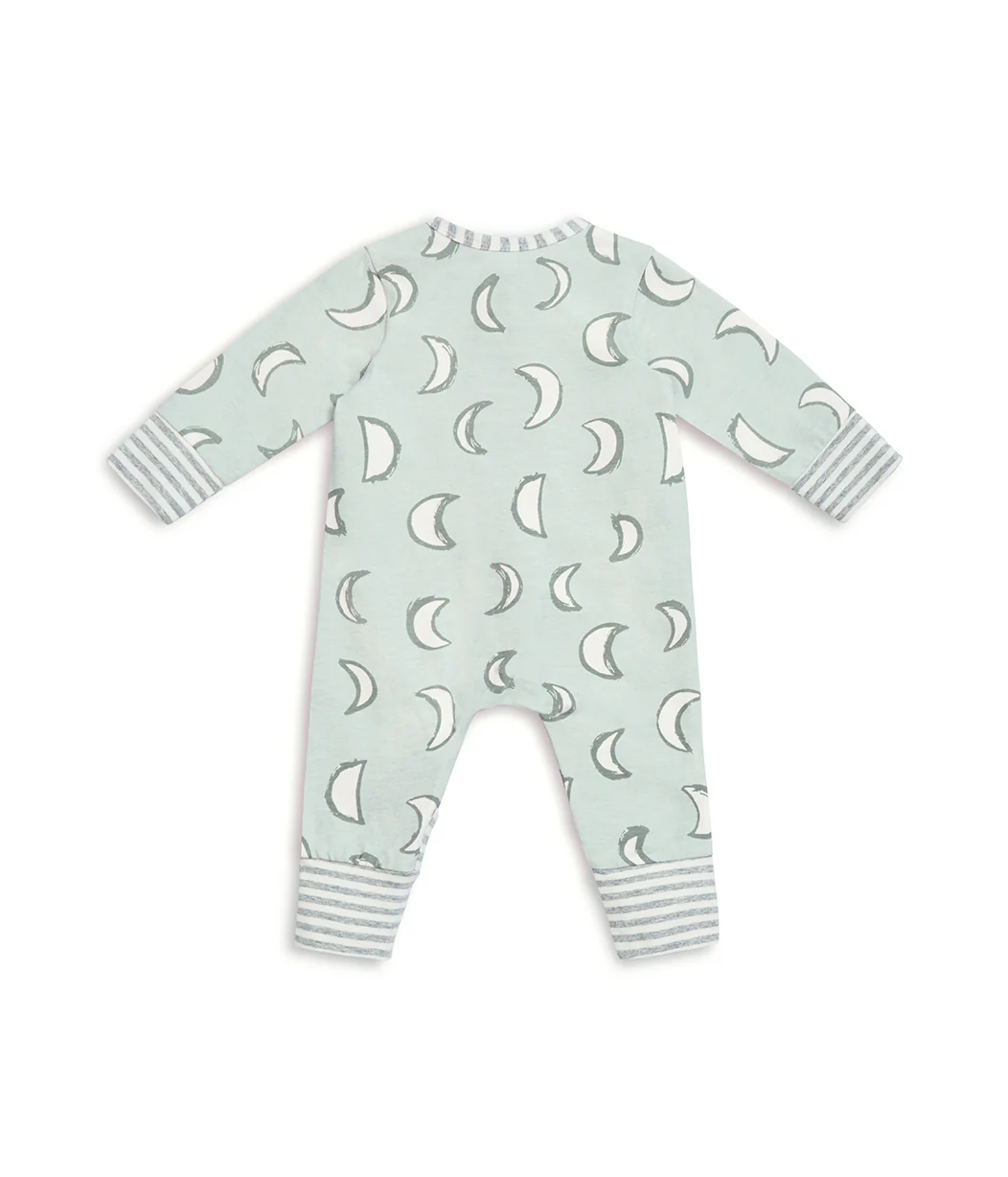 Footless Romper Cotton Olive Eclipse - Image 5