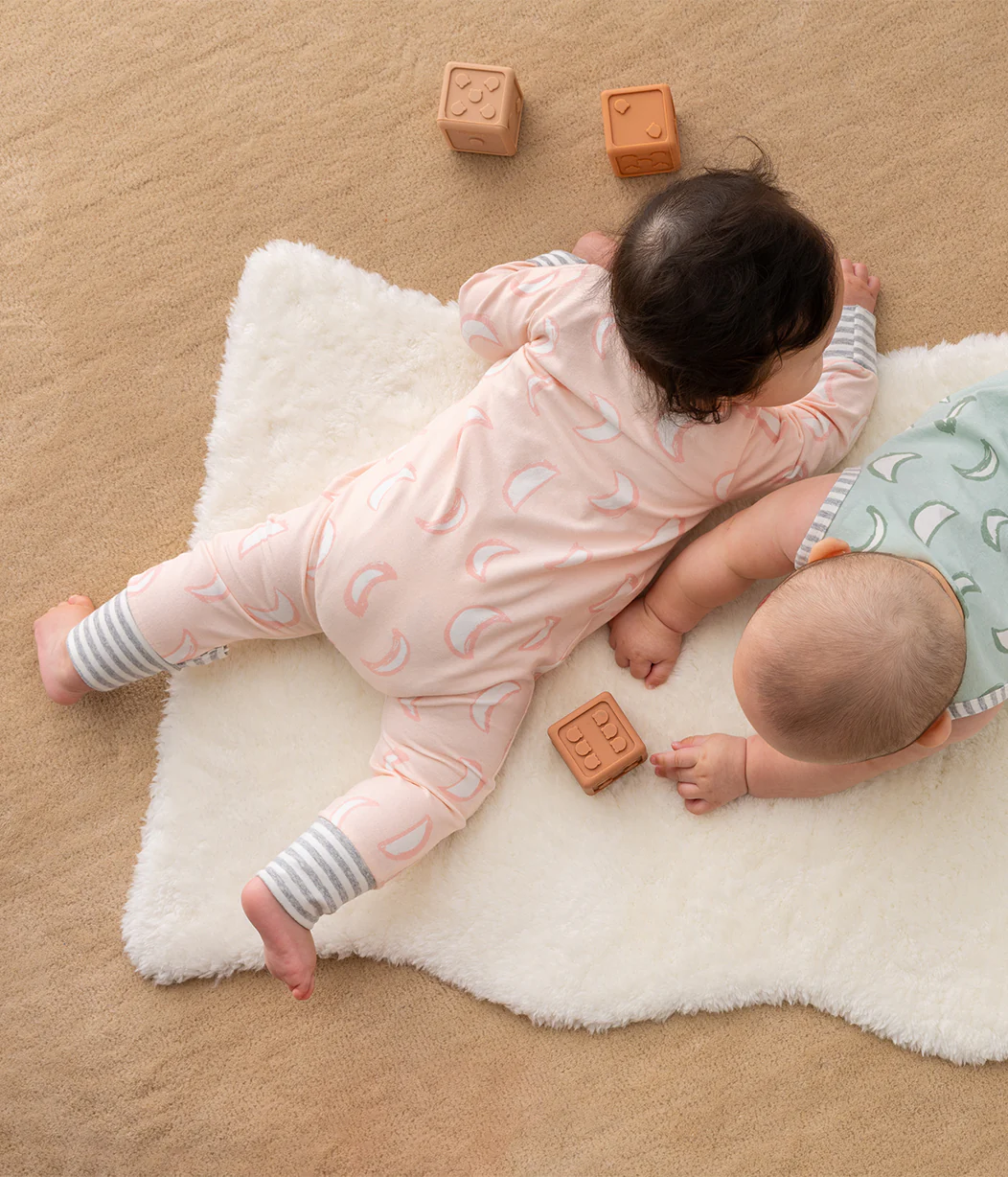 Footless Romper Cotton Pink Eclipse - Image 9