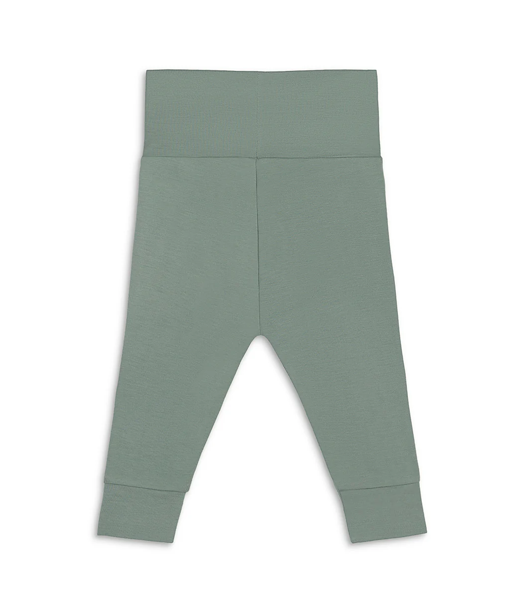 Leggings Viscose from Bamboo Deep Olive - Image 3