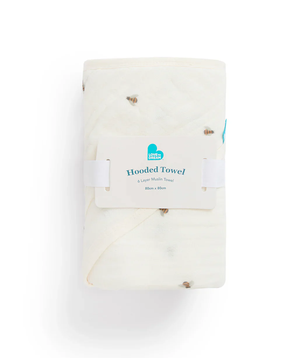 Newborn Essential Bath Bundle | 2.5 TOG | Olive Bees - Image 4