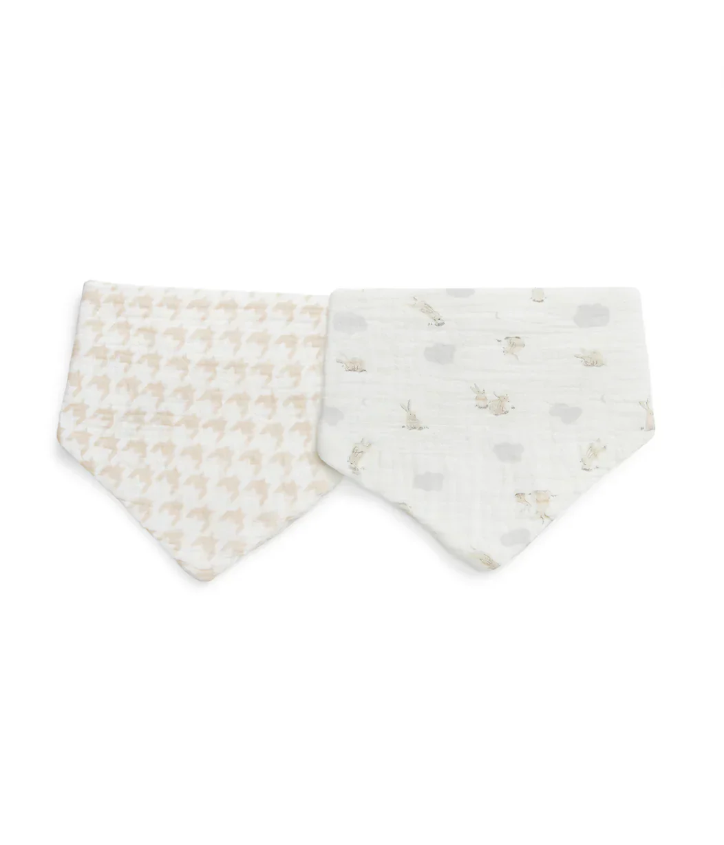 Newborn Ultimate Starter Bundle 1.0 TOG | Swaddle Up x2, Towel x2, Wash Cloth, Burp Cloths, Bibs | Houndstooth - Image 7