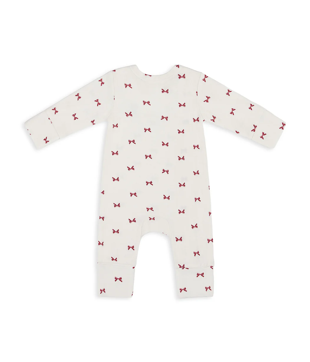 Romper Viscose from Bamboo Cream Bows - Image 3