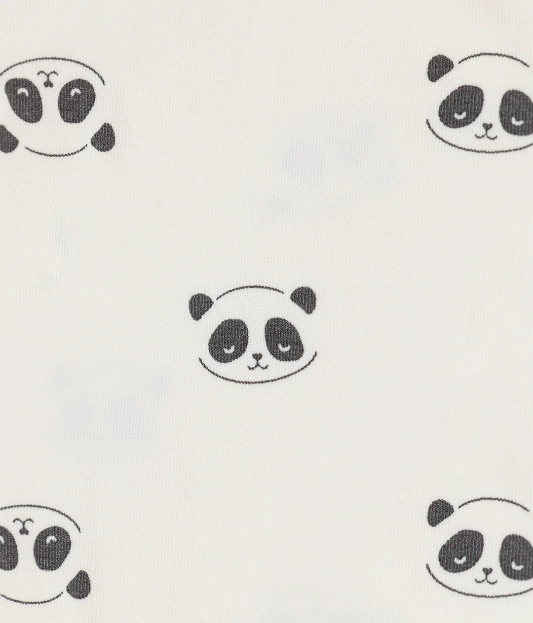 Romper Viscose from Bamboo Cream Sleepy Pandas - Image 4