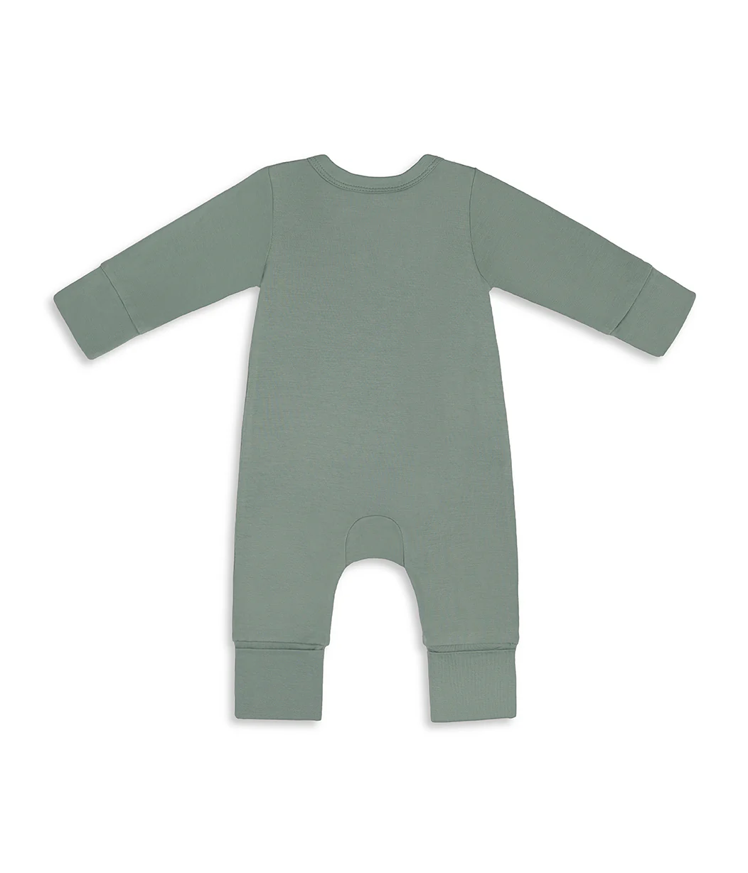 Romper Viscose from Bamboo Deep Olive - Image 3