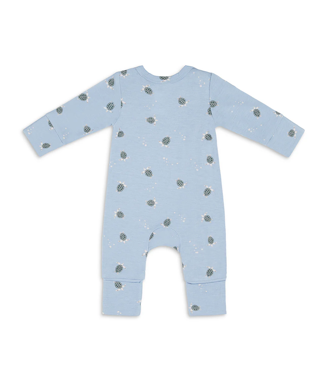 Romper Viscose from Bamboo Mist Blue Turtally - Image 3