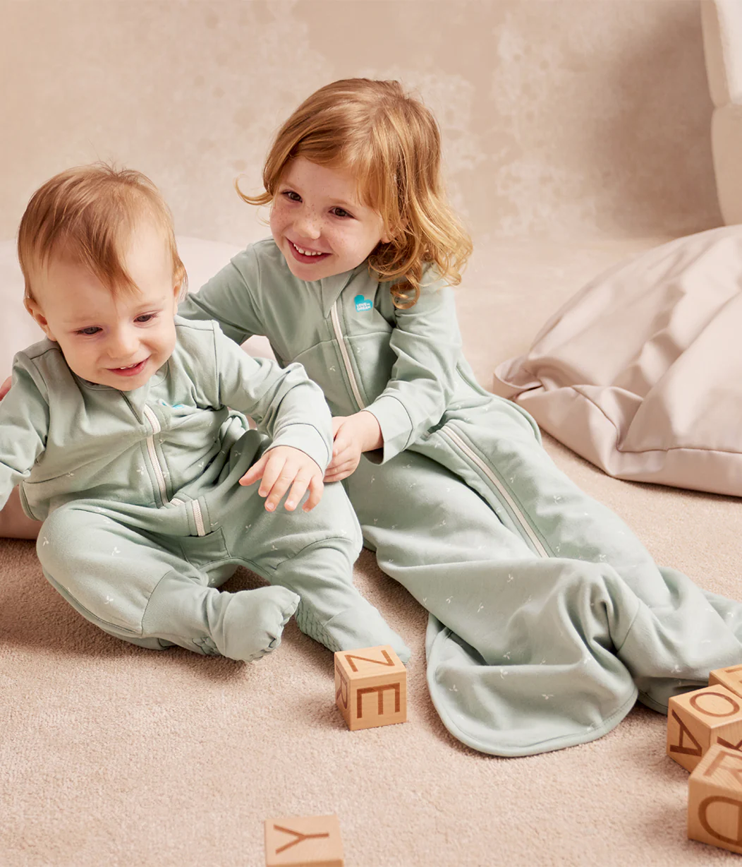 Sleep Bag Long Sleeve 1.5 TOG Cotton Olive Twigs - Image 7