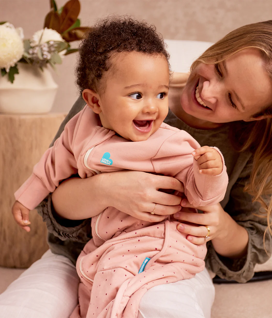 Sleep Bag Long Sleeve 2.5 TOG Cotton Rose Pebbles - Image 10