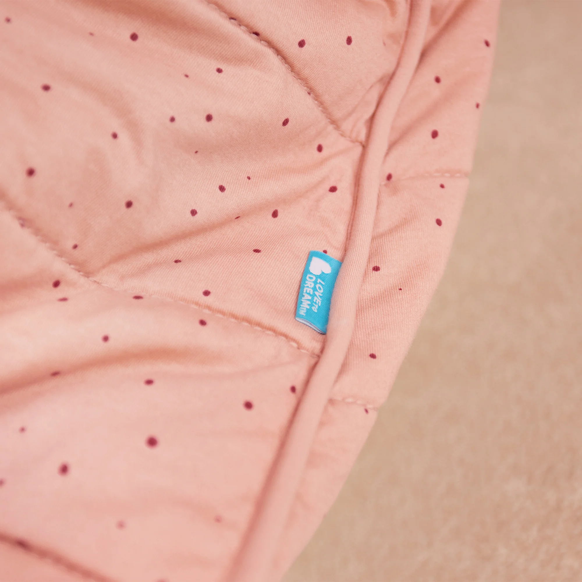 Sleep Bag Long Sleeve 2.5 TOG Cotton Rose Pebbles - Image 11