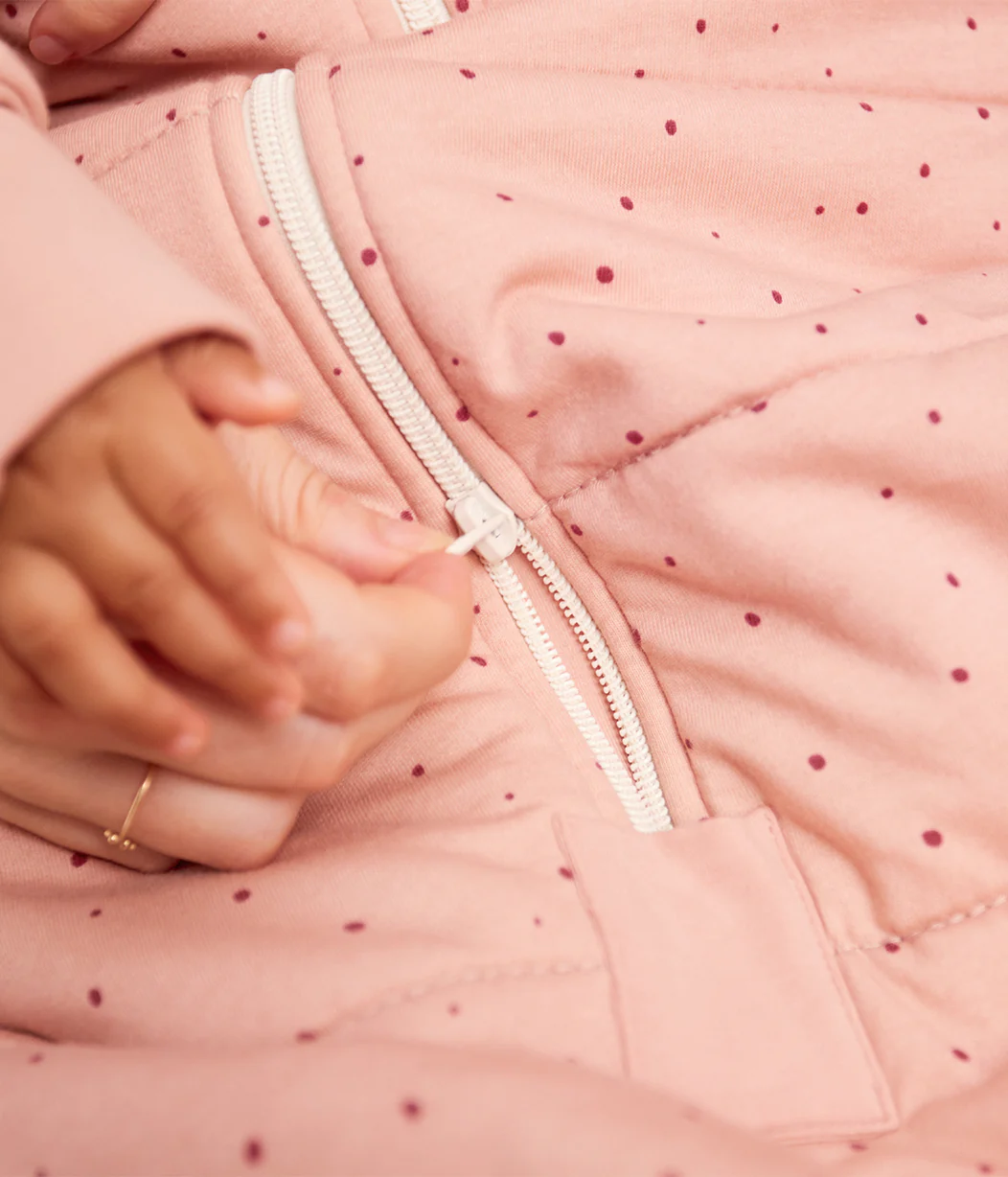 Sleep Bag Long Sleeve 2.5 TOG Cotton Rose Pebbles - Image 14