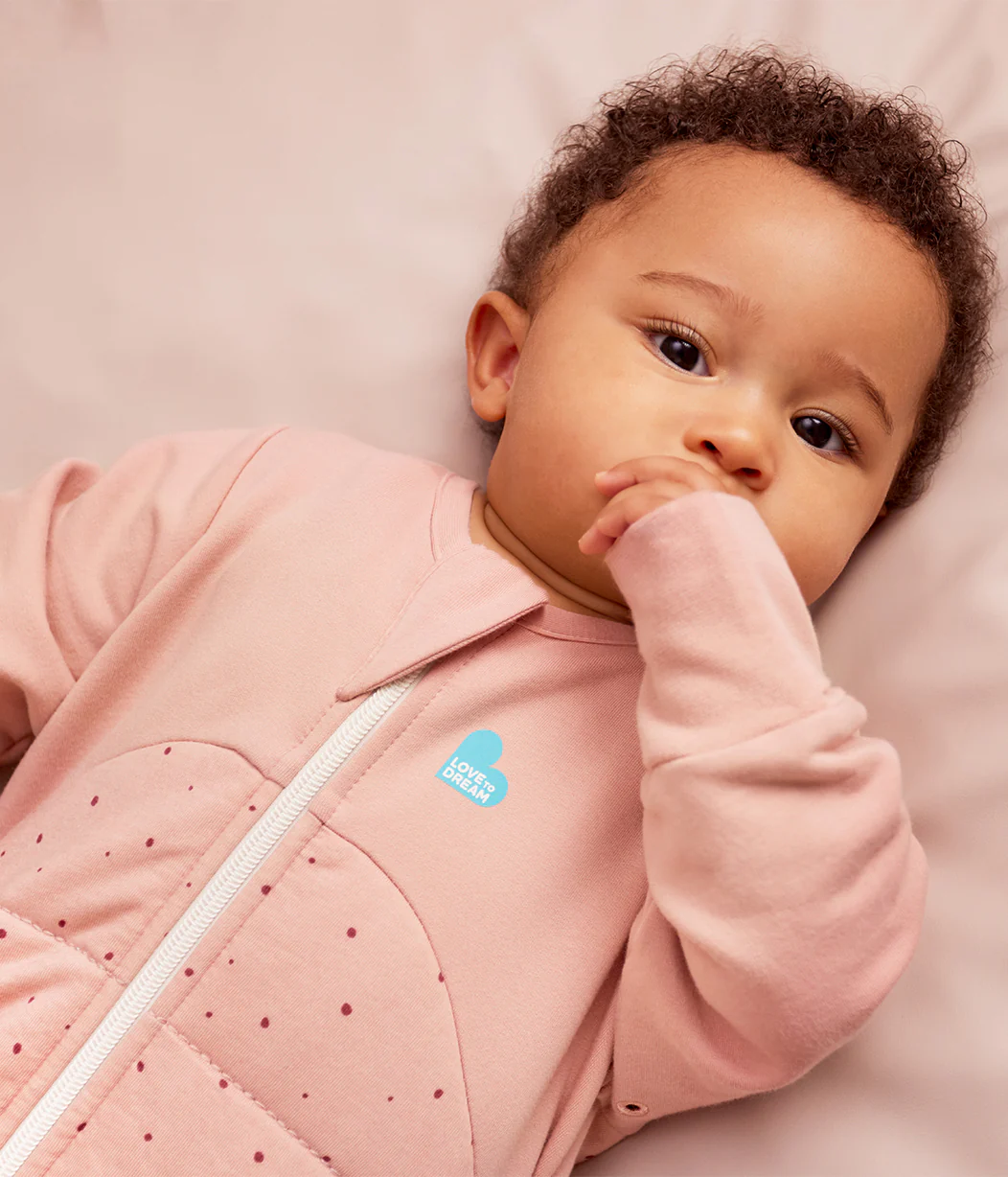 Sleep Bag Long Sleeve 2.5 TOG Cotton Rose Pebbles - Image 8