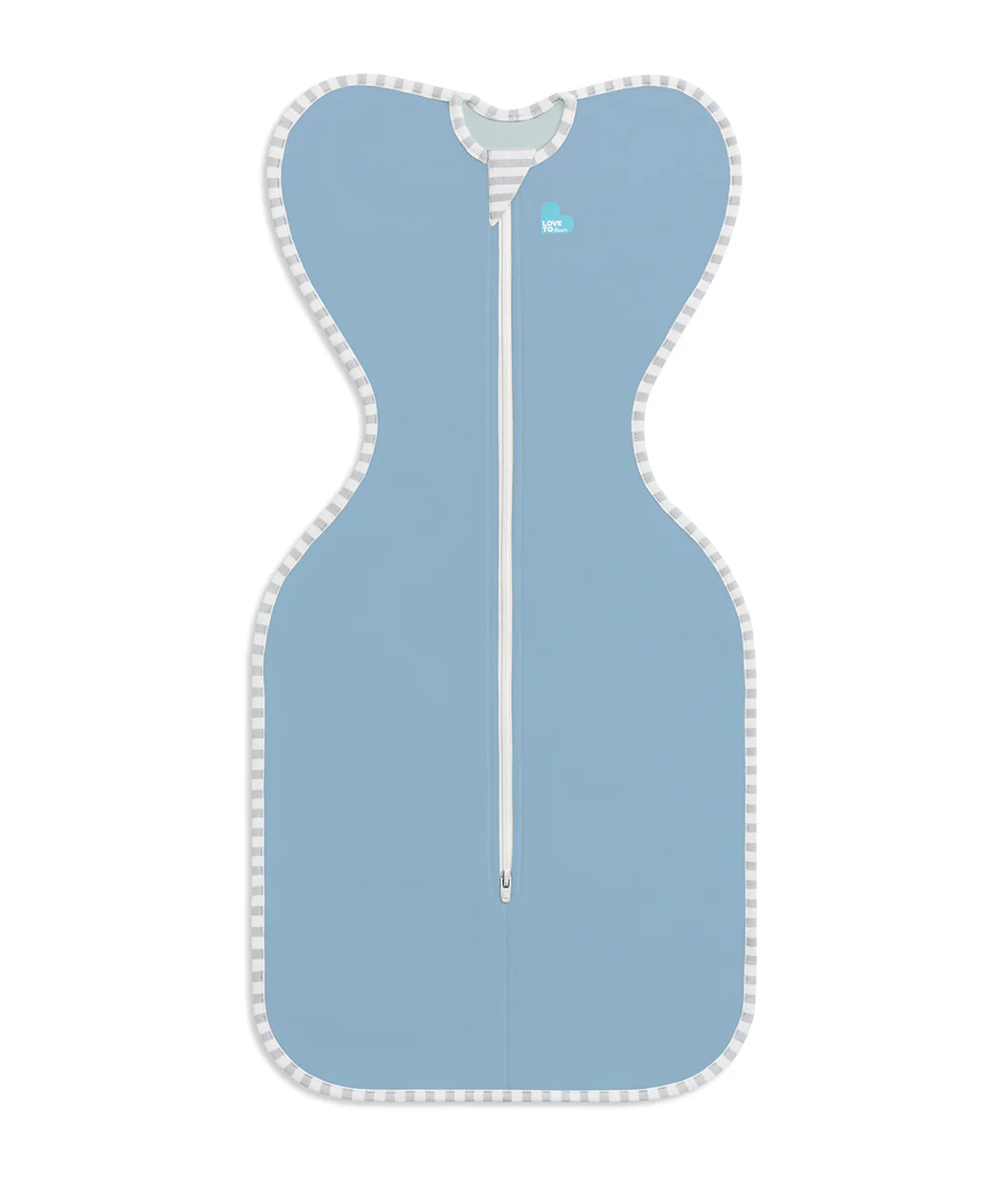 Swaddle Up™ 1.0 TOG Cotton Dusty Blue - Image 3