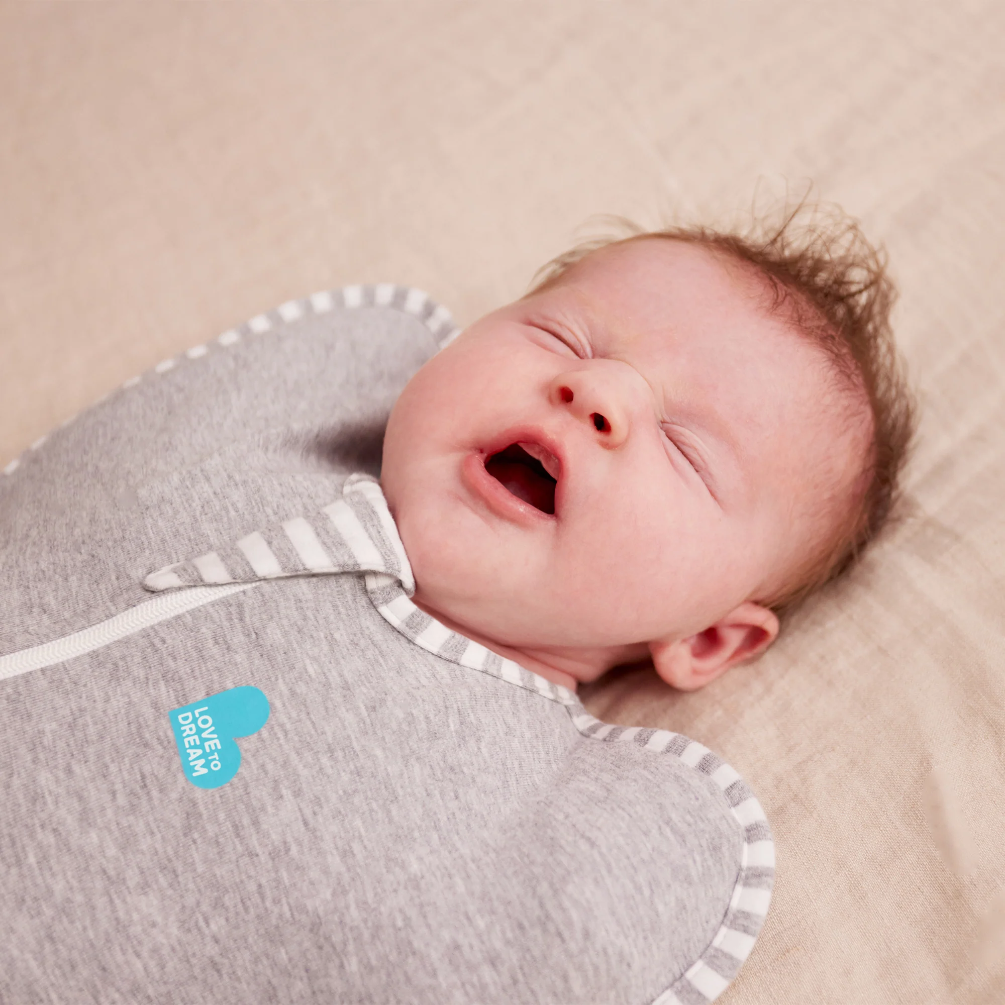 Swaddle Up™ 1.0 TOG Cotton Grey - Image 11