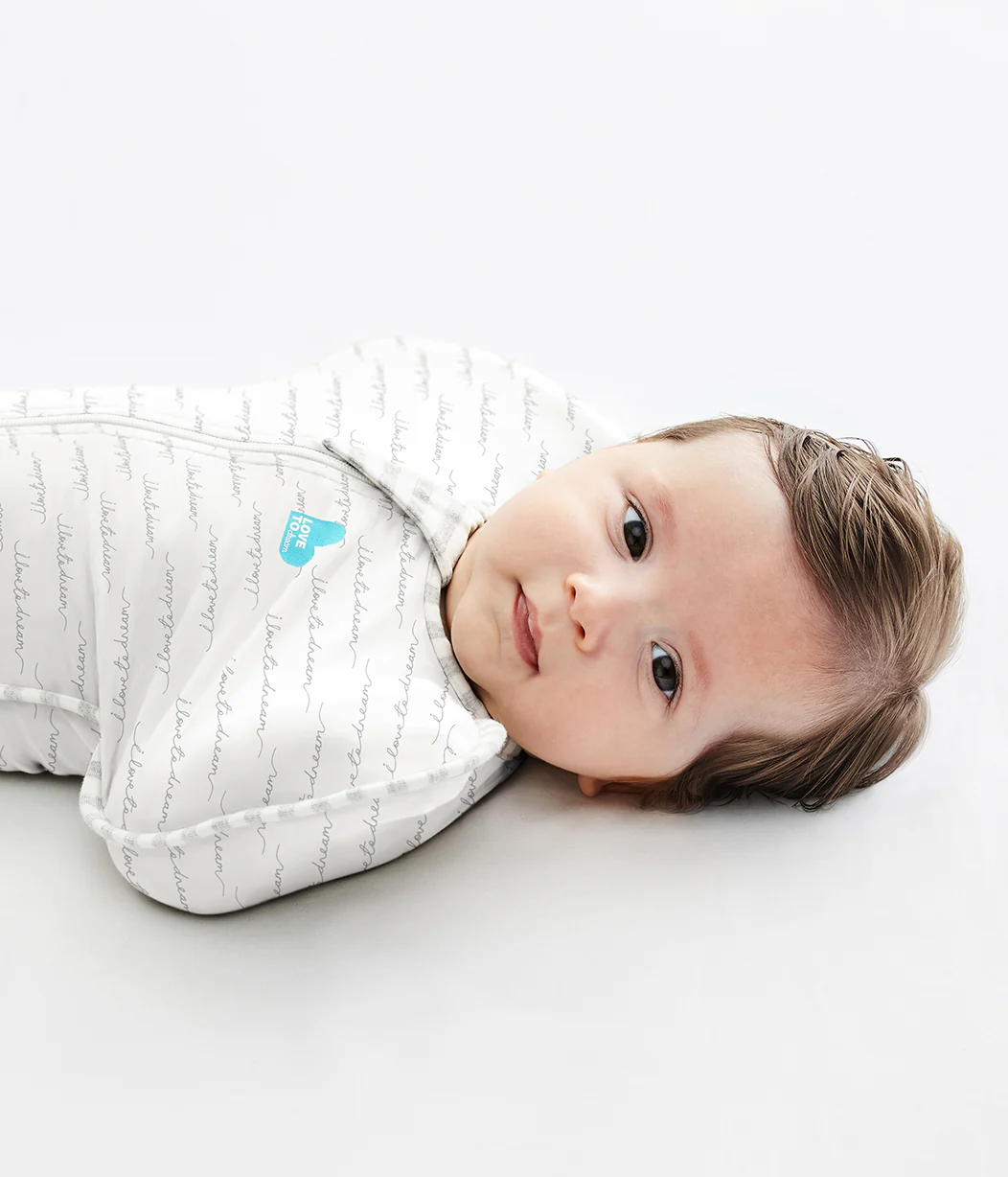 Swaddle Up™ 1.0 TOG Cotton White Dreamer - Image 3