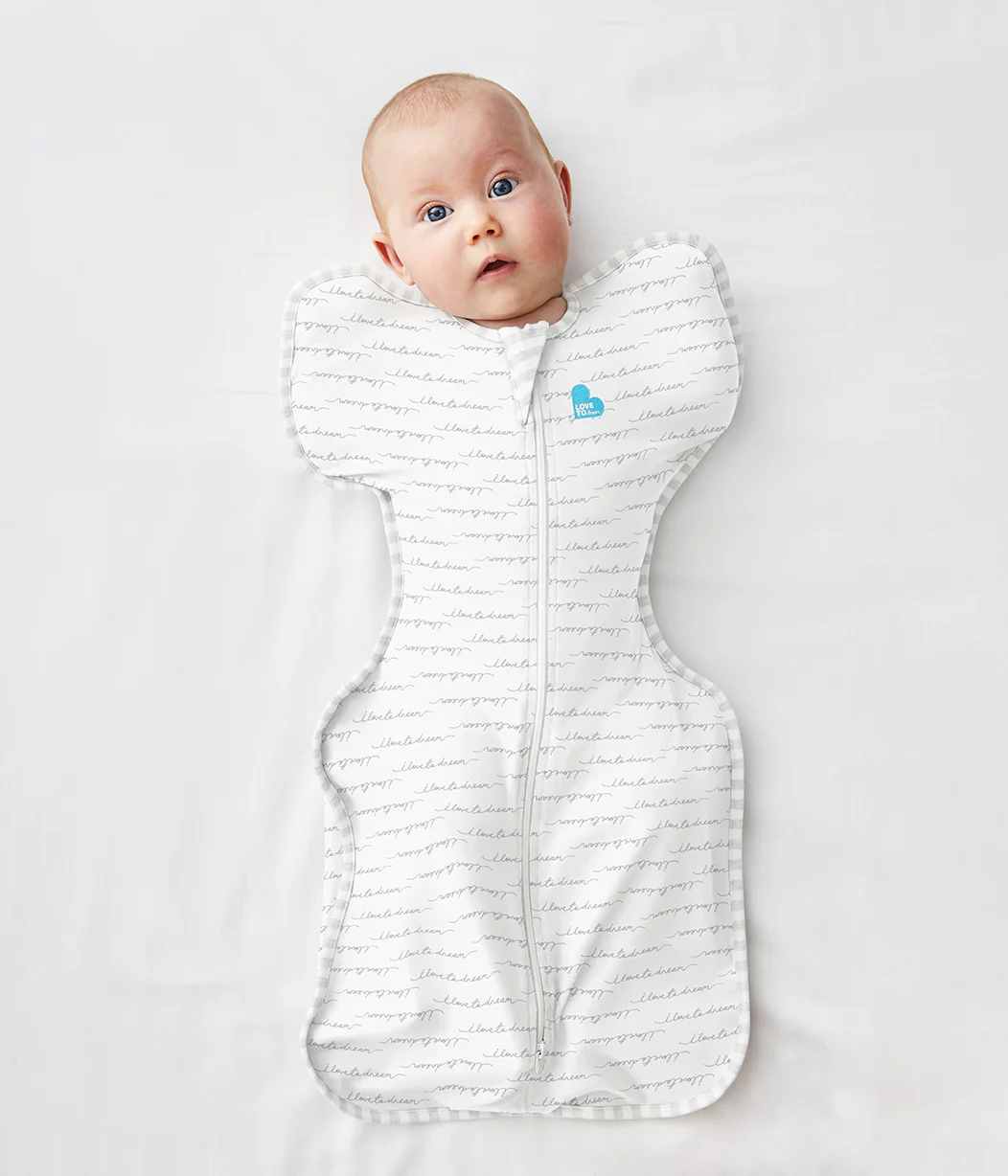 Swaddle Up™ 1.0 TOG Cotton White Dreamer - Image 4