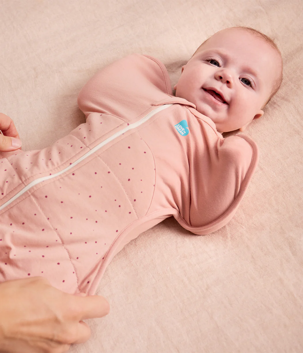 Swaddle Up™ 2.5 TOG Cotton Rose Pebbles - Image 5