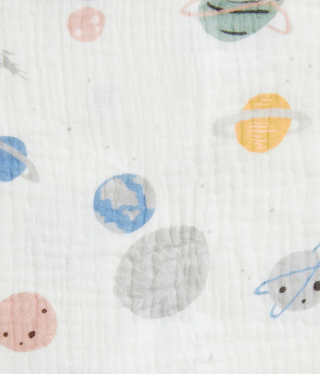 Wash Cloth 3 Pack Muslin Blush Rocket - Image 4